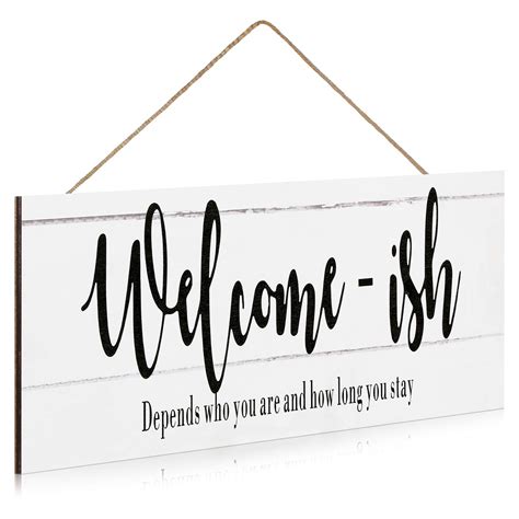 Buy Chunful Elegant Cute Signs Welcome Sign For Front Door Funny