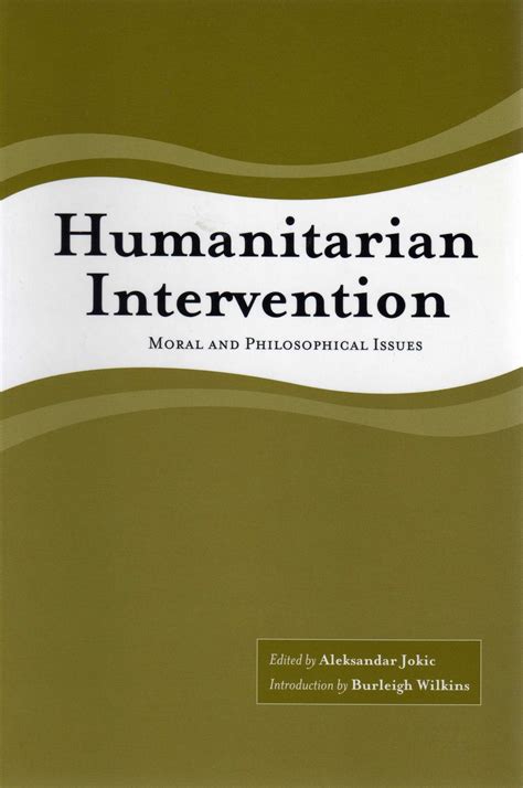 Humanitarian Intervention Broadview Press