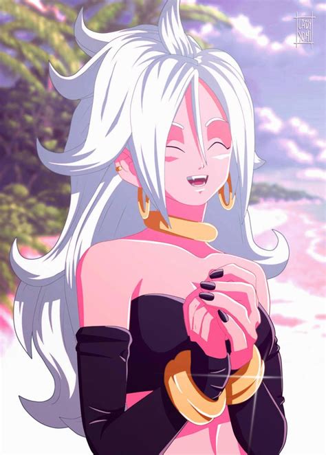 Dbz Happy Android 21 By Ladyyomi Anime Dragon Ball Super Anime