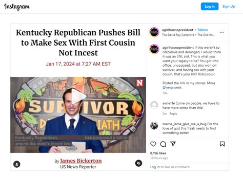 Fact Check Gop Kentucky Legislator Did Not Promote Incest Law