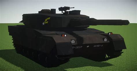 Mcheli Type 90 Tank Minecraft Mod
