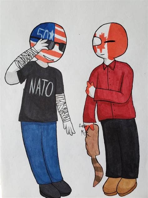 Pin By Mk Lswey On Countryhumans Brothers In Arms Countryhumans Canada X America America X