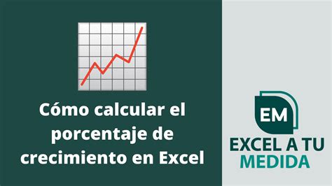 ¿cómo Calcular El Porcentaje De Crecimiento En Excel Excel A Tu Medida