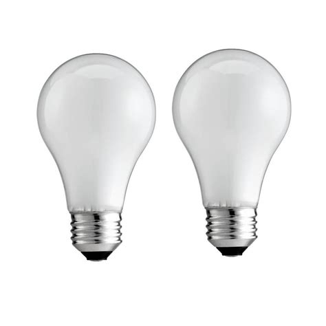 Recycling light bulbs is great for the environment, but though incandescents contain glass and metal, the quantities are too small and too complicated to recover. Philips 25-Watt A19 Incandescent Soft White Light Bulb (2-Pack)-168682 - The Home Depot