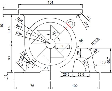 Autocad Mechanical Drawing Samples At Getdrawings Free Download