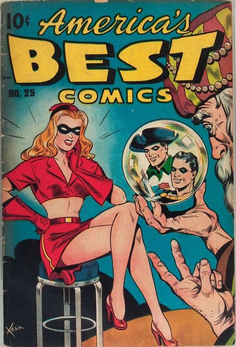 Comic Book Cover For America S Best Comics 25 Fun Comics Classic Comic Books Comics