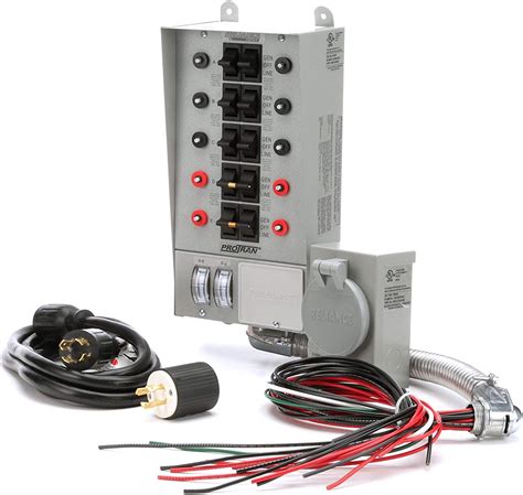 Reliance Controls 31410crk Protran 10 Circuit 30 Amp Generator