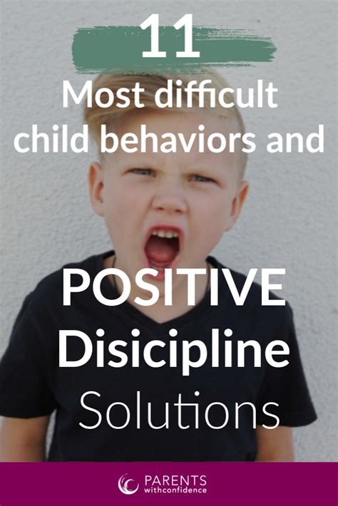 How To Handle The 11 Hardest Child Behaviors With Positive Discipline