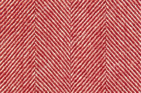 Red White Herringbone Wool Fabric Texture Pattern — Stock Photo