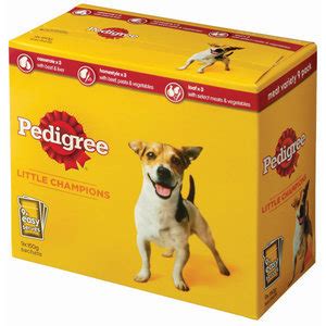 We ship these and all other pet supplies across canada from dog food. Pedigree Small Breed Dog Food Meat Variety 150g Reviews ...