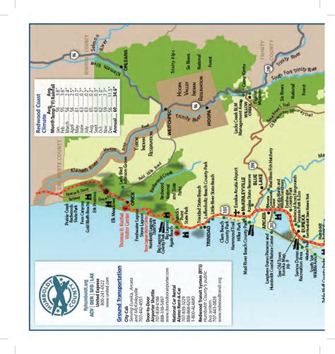 Redwood Coast Map And Guide By Humboldt County Visitors Bureau Issuu