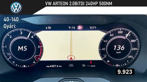 VW ARTEON 2 0BiTDI 240HP OPTIMALIZÁLÁS 309HP DYNOTECH YouTube