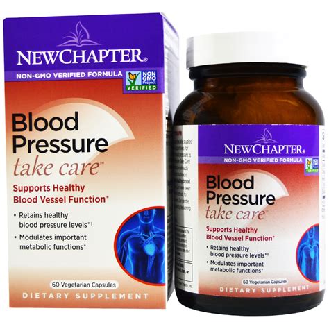 New Chapter Blood Pressure Take Care 60 Vegetarian Capsules