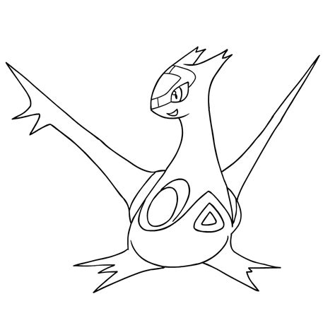 Latios Pokemon Coloring Pages Categories Sketch Coloring Page