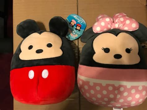 Squishmallow Disney 75” Mickey Mouse And Minnie Mouse Set Nwt 2000 Picclick