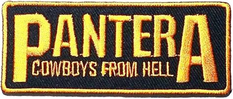Pantera Cowboys From Hell Size 3inch X 125inch Heavy