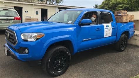 Servco Toyota Honolulu Provides Toyota Tacoma To Aloha Harvest To Aid