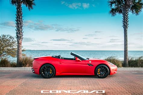 Ferrari California Matte Red On Cw 12 Gloss Black Nc Flickr
