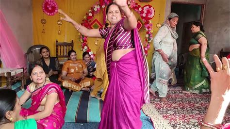 बेटी की शादी में यु पी की चाची का तहलका डान्स 🪅दिल💜 धडकने ना लग जाए तो कहनाapneharyanvithaat