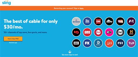 Sling Tv Sign Up Start 7 Days Free Trial In 2021
