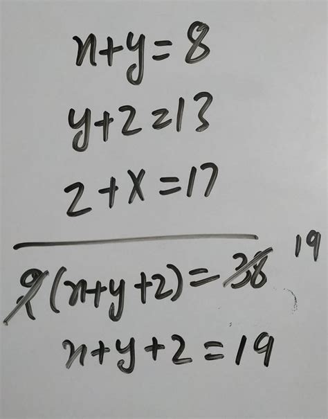 what is the value of x in x y z 80 where y 40 z 60 quora
