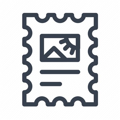 Image Mail Post Postage Stamp Icon Download On Iconfinder