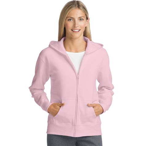 Hanes Hanes Comfortsoft™ Ecosmart® Womens Full Zip Hoodie Sweatshirt