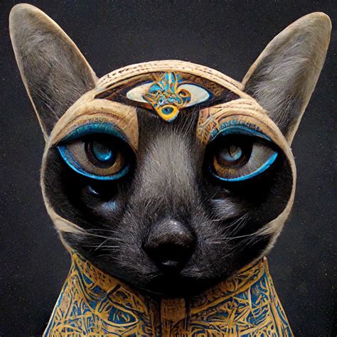Egyptn Siamese Cat Warrior 3 By Desertwind75 On Deviantart