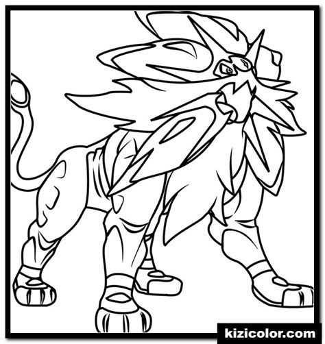 Coloring Pages Of Pokemon Sun And Moon