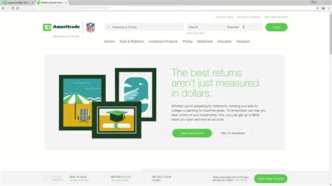 January 2021 offer codes end soon! TD Ameritrade Online Account Login Tutorial - YouTube