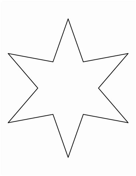 Printable 8 Inch Star Template