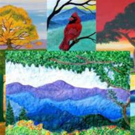Blue Ridge Virginia Collage Flame Bilyue Art Transforms Life Med