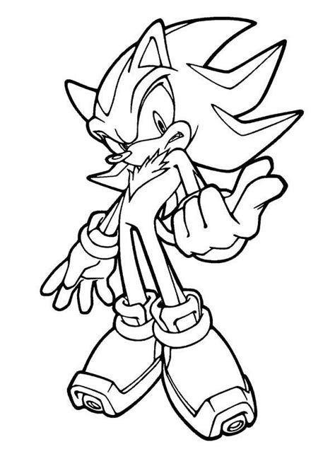 Cool Sonic Coloring Page Kids Play Color Di 2020