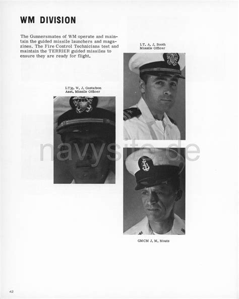 Uss England Dlg 22 Westpac Cruise Book 1968 Weapons Department