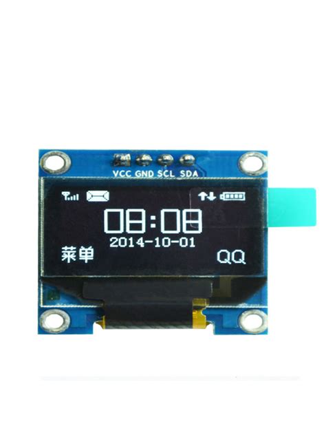 Oled 096 Screen White Color