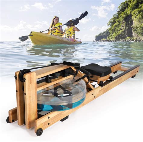 Lonabr Water Rowing Machine Full Body Stamina Exercise