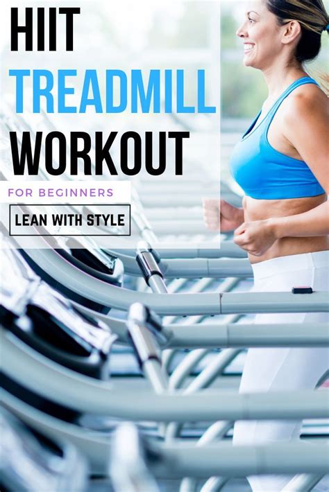 Minute Hiit Treadmill Workout For Beginners Hiit Treadmill Treadmill Workout Beginner