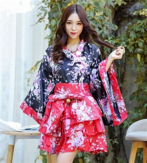 Japanese Kimono 2019 New Yukata Female Geisha Costume Vintage Original Tradition Silk Yukata