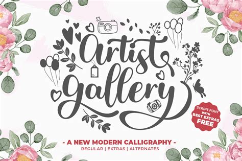 Artist Gallery Font Download Free Love Fonts