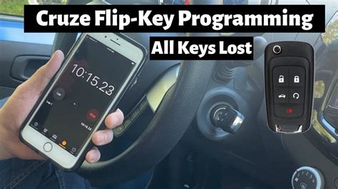 Tips for programming your new key. How To Program A Chevy Cruze Flip Key Remote Fob 2014 ...