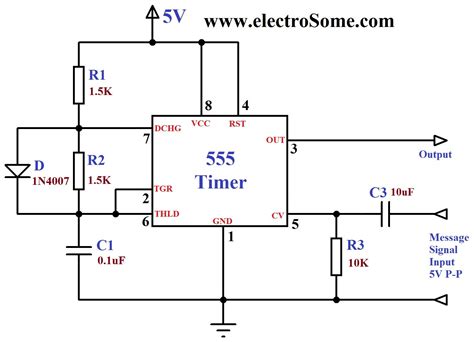 Fm Generation Using 555 Timer Under Repository Circuits 43230 Nextgr