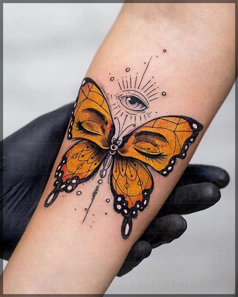 Tatuajes De Mariposas Que Simbolizan Una Metamorfosis Third Eye
