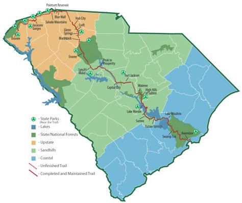Palmetto Conservation Foundation South Carolina Hiking Places In