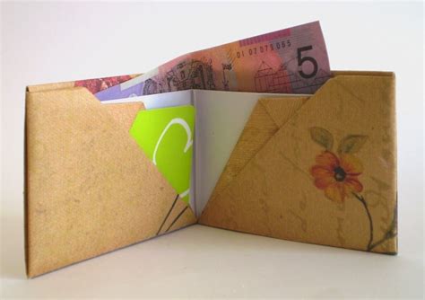 Artifice Origami Wallet Too Origami Wallet Origami Diy Paper