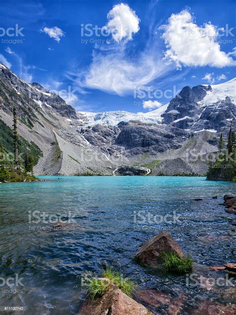 Joffre Lakes In Summer In Vertical Bc Canada Stock Photo Download