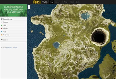 Comunidade Steam Guia Interactive The Forest Map
