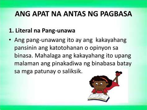 Ppt Pagbasa Powerpoint Presentation Id3937458