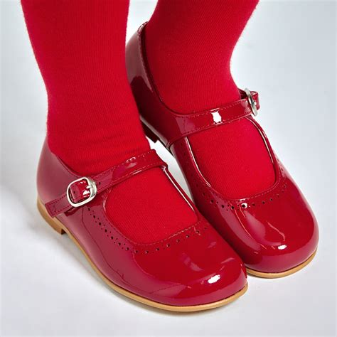 Childrens Classics Red Patent Leather Shoes Childrensalon