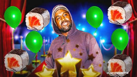 Kanye West S Birthday Party Had Sushi Served On Nude Women