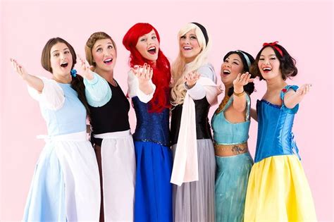 Make Your Dreams Come True With This Disney Princess Group Halloween Costume Disney Princess